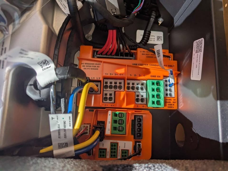 Tesla solar inverter assembly equipment detail